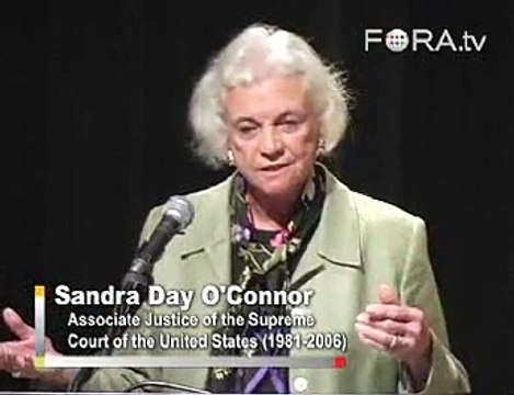 Sandra Day O'Connor Expands on the Game 'Our Courts'