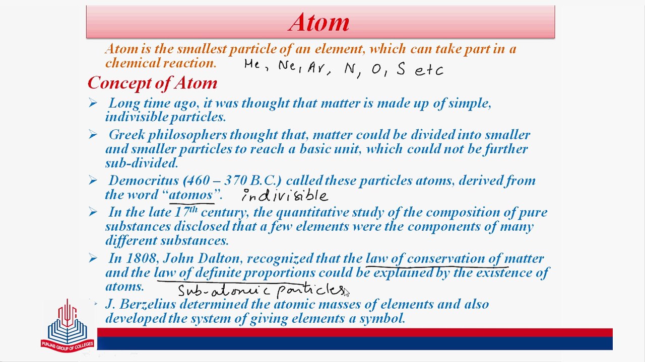 Atom ,  Molecule