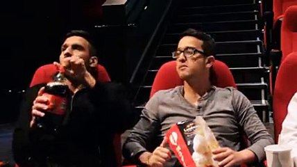 Brown people at the movie theaters..