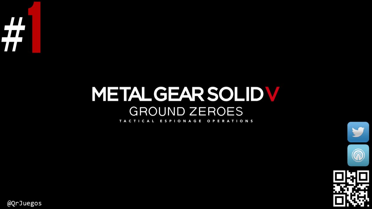 Metal Gear Solid V - Ground Zeroes - Let's Play - sub Español 1080p #1