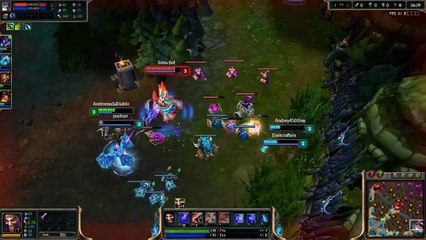 league of legends winners game 5 vs 5 (HD)