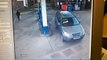 A Lady Cant Figure Out the Petrol Cap On her Car at a Petrol Station (HD)