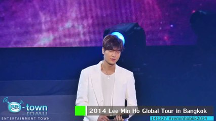 Painful Love & my everything Lee Min Ho Global Tour in Bangkok 20141227