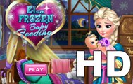 Baby Care Games - Elsa Frozen Baby Feeding Game - Gameplay Walkthrough