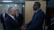 Dışişleri Bakanı Çavuşoğlu, Mali Dışişleri Bakanı Abdoulaye Diop ile Görüştü