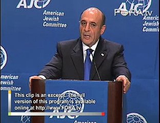 Shaul Mofaz Anticipates Iran's Nuclear Warfare