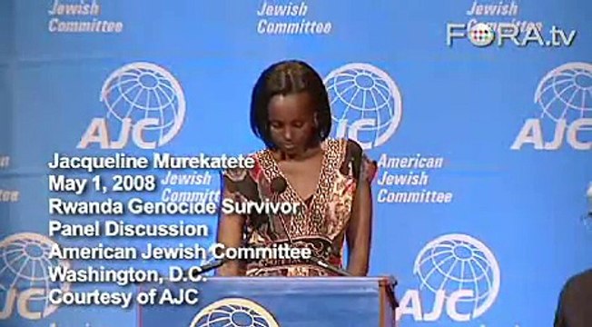Jacqueline Murekatete on Genocide Prevention
