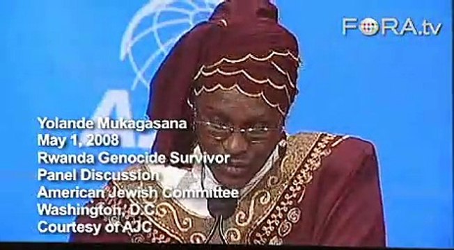 Yolande Mukagasana on Hotel Rwanda