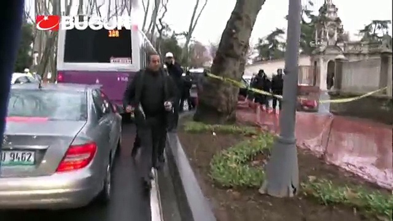 DOLMABAHÇE SARAYI'NDA BOMBA ALARMI!