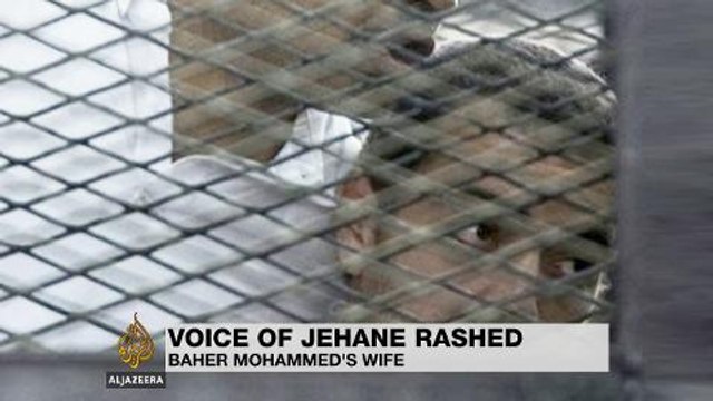 Wife of jailed Al Jazeera staff reacts to Egypt court ruling