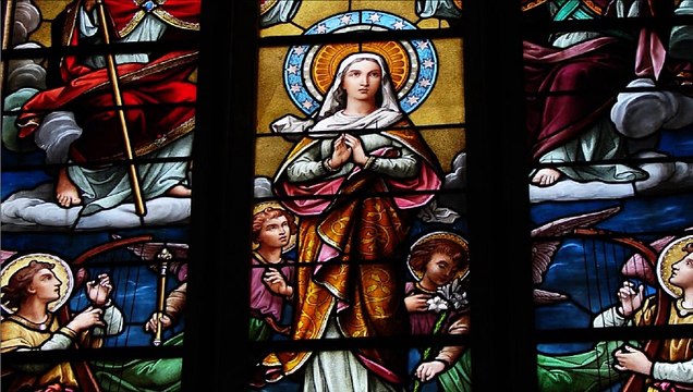 Notre-Dame des Anges & Je mets ma confiance (sur le canon de Pachelbel, cantiques de St Louis-Marie Grignion de Montfort)