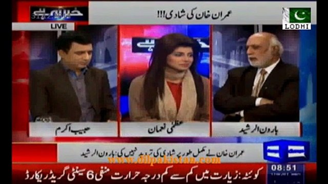 What Does Haroon Rasheed say on Imran Khan and Reham Khan Marriage Rumors