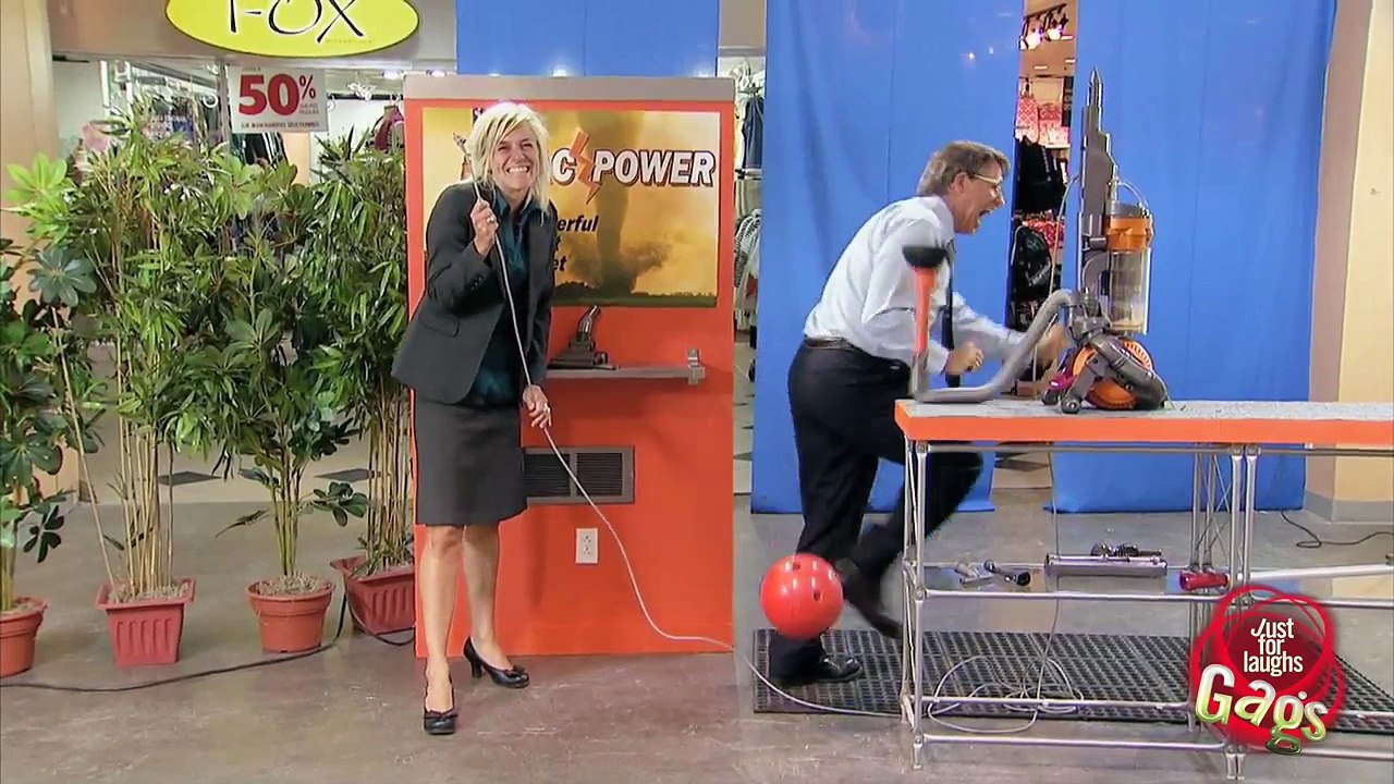 Bowling Ball Breaks Foot Gag