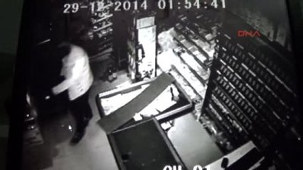 Gaziantep 2 - Marketteki Hırsızlık Güvenlik Kamerasında