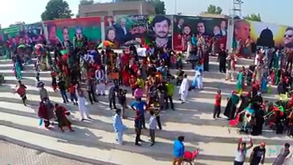 imran khan multan jalsa top view