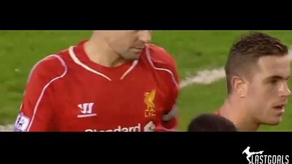 Gerrard Gooal (2_0) Liverpool vs Leicester City 01_01_15 [HD]