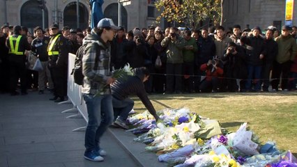 Shanghai nach Massenpanik mit dutzenden Toten unter Schock