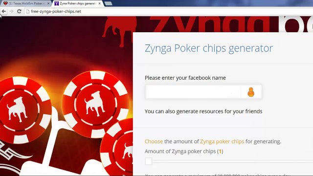 Free Zynga Poker Chips 2015 NEW + Updated