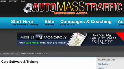 Inside the Auto Mass Traffic software honest review