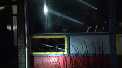 Brand in basisschool t Vlot in Hoogezand - RTV Noord