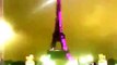 Happy New Year - Eiffel Tower Paris France New Year's Eve Fireworks 2015