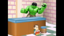 Hulk Cartoon Johny Johny Yes Papa Nursery Rhymes | Hulk Cartoon Children Nursery Rhymes for Babies