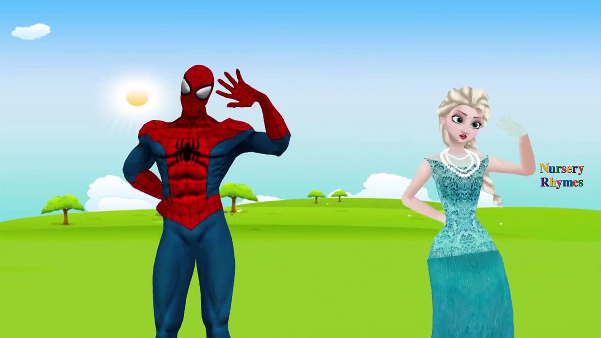 Jack And Jill Nursery Rhyme Frozen Elsa Spiderman Cartoon | Jack And Jill  Went Up The Hill Rhymes - video Dailymotion