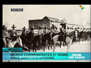 21 Years since Zapatista uprising in Mexico