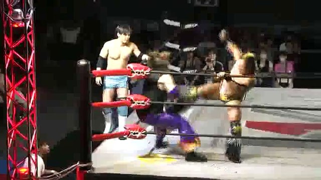 Shuji Kondo & Seiki Yoshioka vs. Ikuto Hidaka & Takuya Sugawara