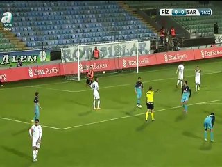 Rizespor vs. Sarıyer 1 - 0 Goal D. Kadah Turkish Cup - 31.12.2014
