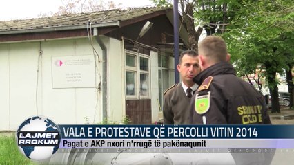 VALA E PROTESTAVE QË PËRCOLLI VITIN 2014