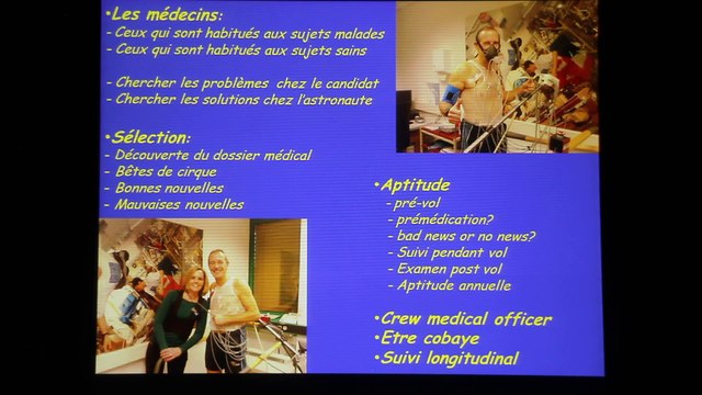 Conference de Jean-Francois Clervoy - Voyage dans l'Espace (3ème partie)