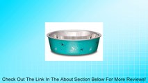 Loving Pets Dragonfly Bella Bowl for Pets, Small, 1-Pint, Turquoise Review
