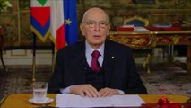 Quirinale - Presidente Giorgio Napolitano: sto per lasciare le mie funzioni