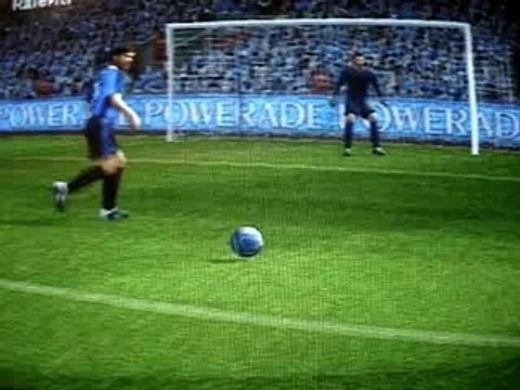 Coup du foulard par Recoba et Messi