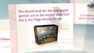 Magic Article Rewriter Review