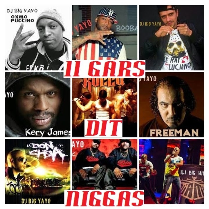 dj big yayo booba kery-james oxmo-puccino freeman le-rat-luciano arsenik don-choa rocca iam 11 gars dit niggas