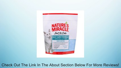 Nature's Miracle Just for Cats Easy Care Crystal Litter, 8-Pound (P-5370) Review