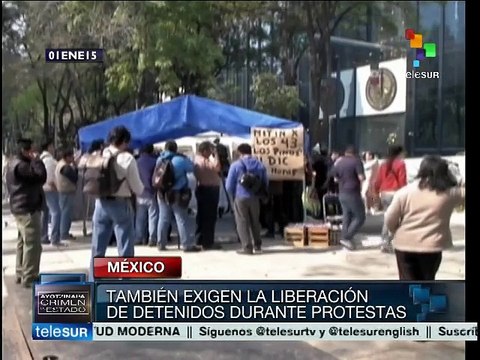 México: inician huelga de hambre por normalistas de Ayotzinapa