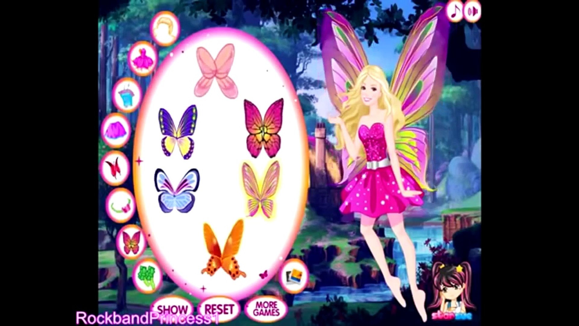 Barbie Mariposa Games العاب باربي العاب الاميرة باربي 11 barbie cartoon  arabic - video Dailymotion