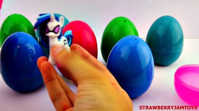 Peppa Pig Play Doh Donald Duck LPS Dora the Explorer My Little Pony Surprise Eggs StrawberryJamToys