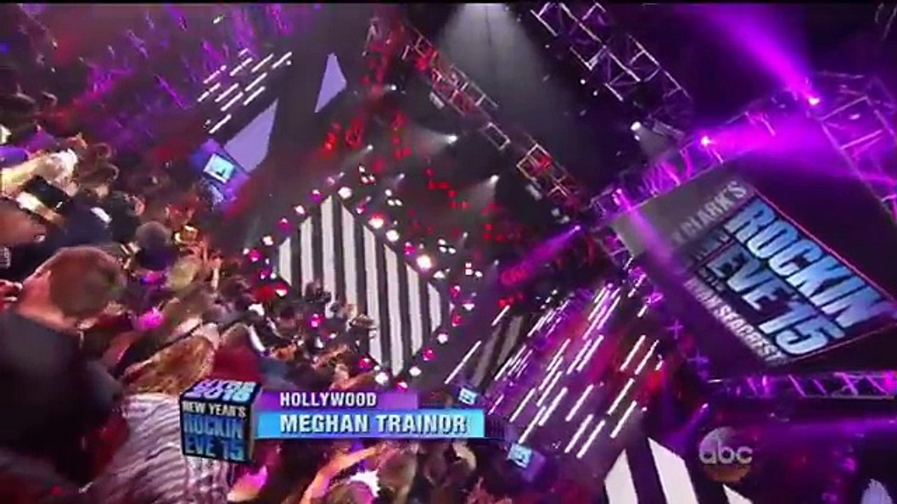---Meghan Trainor --Lips Are Movin-- ew Years Rockin Eve 2015