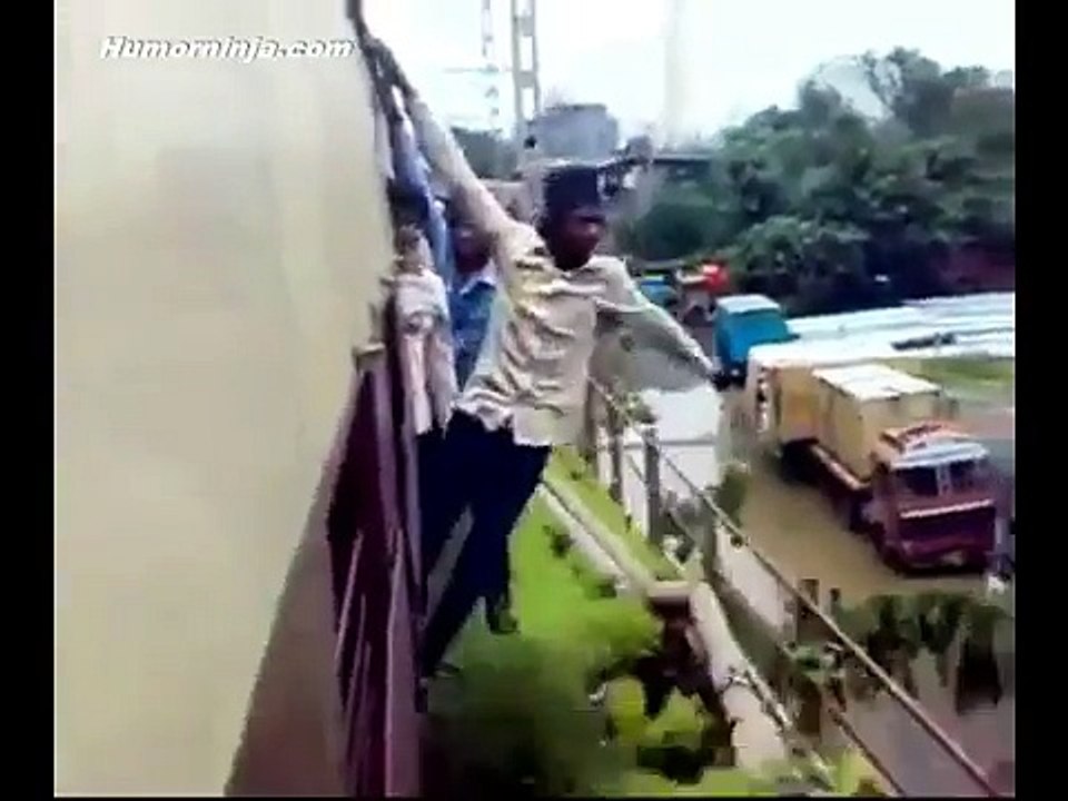 funny indian guys at train