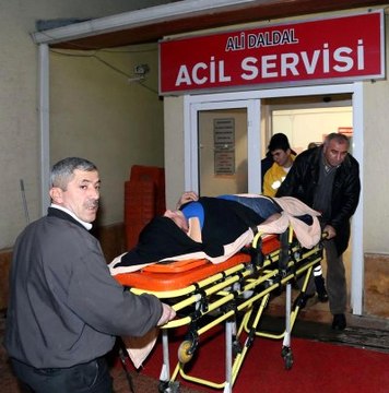 Sivas'ta Yolcu Otobüsünün Devrilmesi