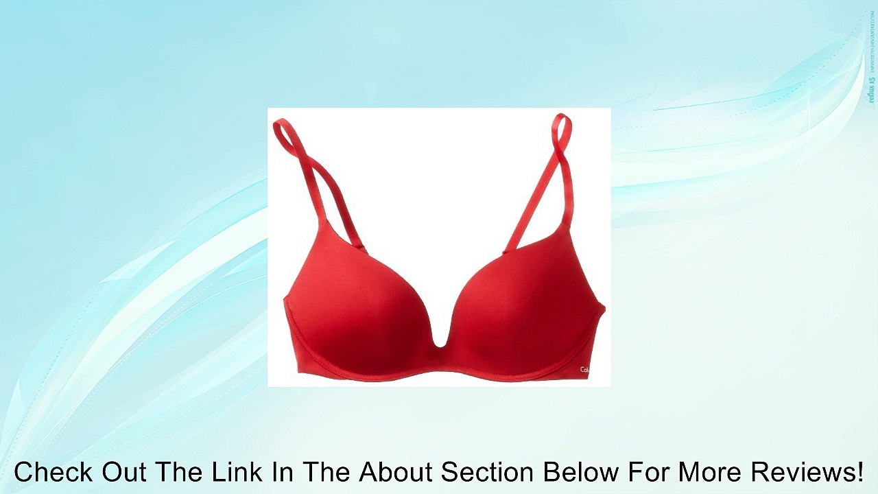 Calvin Klein Womens Push Positive Pushup Bra Review