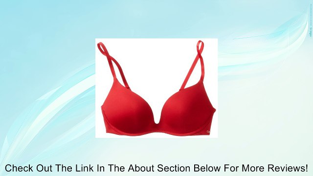 Calvin Klein Womens Push Positive Pushup Bra Review