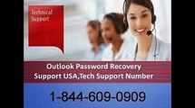 1-844-609-0909 @ Outlook Password Recovery Number, Outlook Password Reset Number