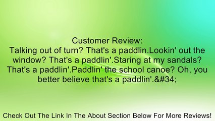 12 Inch Baltic Birch Wood Spanking Paddle Review