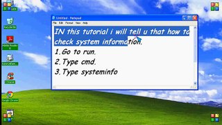 How to Check System information