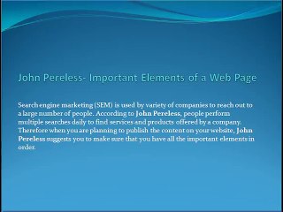 John Pereless- Benefits of a Responsive Website